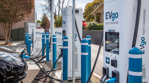 EVgo Fast-Charging Station in Castro Valley, CA (Photo: Business Wire)