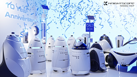 Knightscope Celebrates 10th Anniversary, Robot Roadshow Heads to NYC (Graphic: Business Wire)