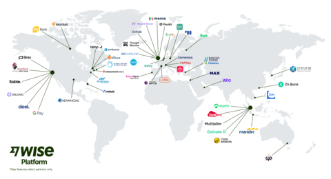 original Wise Platform currently partners with over 60 banks and major enterprises worldwide. (Graphic: Business Wire)