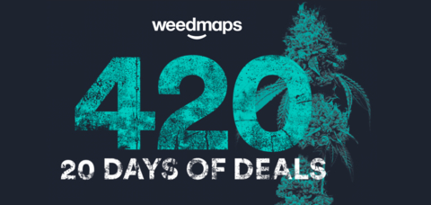 Weedmaps Celebrates Power of Weed This 420 Through Launch of ‘20 Days of Deals’ (Graphic: Business Wire)