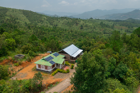 original Aerial view of Khudei Khunou Health facility in North East India (Photo: Business Wire)