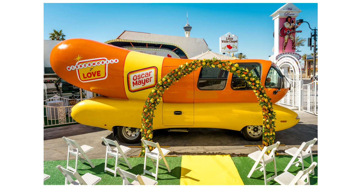 Oscar Mayer Transforms the Iconic Wienermobile into a Wedding Chapel
