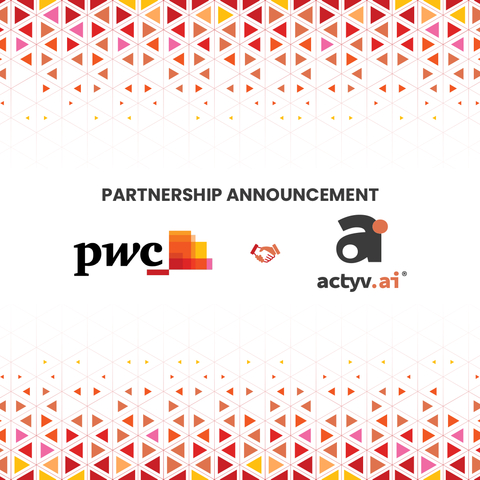 actyv.ai, PwC India announce partnership to enhance digital transformation and embedded finance across supply chain (Graphic: Business Wire)