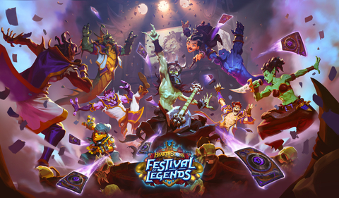 Hearthstone Festival of Legends Key Art (Graphic: Business Wire)