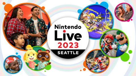 At Nintendo Live 2023 in Seattle, attendees will experience a wide variety of Nintendo game-inspired activities across a large-scale themed area. (Graphic: Business Wire)