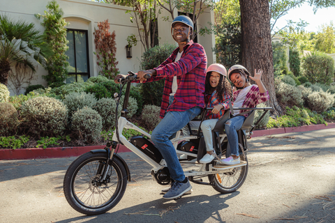 Ferla Lagom is the Most Powerful Long-Tail Electric Cargo Bike Designed for Greener Urban Living. It is ideal for families, commuters and doing errands in town. (Photo: Business Wire)