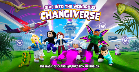 ChangiVerse is the first virtual experience being developed by an airport on Roblox (Graphic: Business Wire)