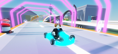 Players can compete in online minigames such as Changi Kart (Graphic: Business Wire)