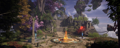 Pre-alpha, in-game footage from StarGarden built in Unreal Engine 5 (Photo: Business Wire)