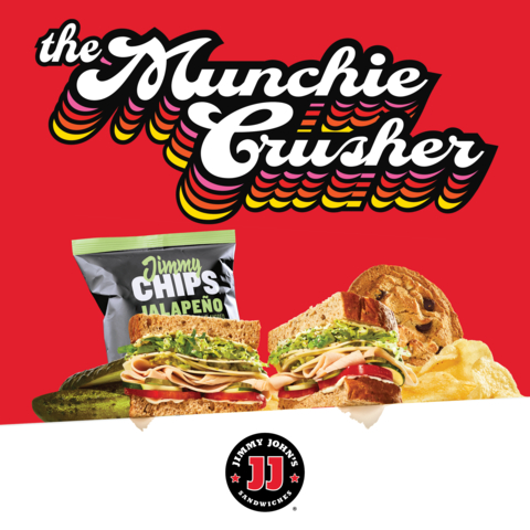 Jimmy John’s fans can live the high life and cure their munchies on 4/20 by ordering the limited-edition Munchie Crusher sandwich. (Photo: Business Wire)