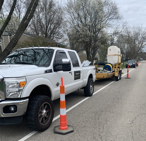 Construction of Metronet's 100% fiber optic network begins in Bellbrook. (Photo: Business Wire)