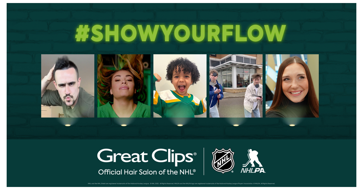 Great Clips ® Launches Show Your Flow Campaign, Asking NHL® Fans to