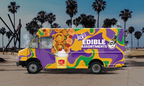 Jack’s Edible Assortment food trucks will be live in the Los Angeles, San Diego and San Francisco areas. (Photo: Business Wire)