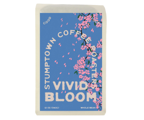 The Vivid Bloom blend is available in a 12-oz bag of whole bean coffee for <money>$23.00</money> at Stumptown Cafes and online in limited quantities starting today. (Photo: Business Wire)