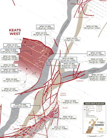 thumbnail Figure 2. Keats West plan view map (Photo: Business Wire)
