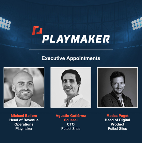 Playmaker Capital Inc. Bolsters Senior Leadership Team (Graphic: Business Wire)