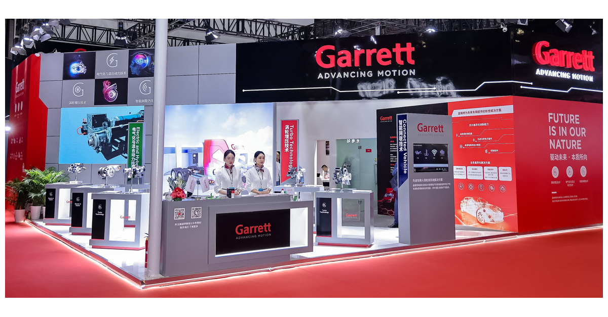 Garrett Presents Its Next Generation of Turbochargers and e-Mobility  Technologies at Auto Shanghai 2023