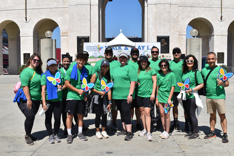 SchoolsFirst FCU team members supporting CHLA Walk & Play 2022. (Photo: Business Wire)
