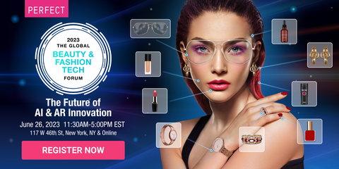 Tickets are now on sale for the Global Beauty & Fashion Tech Forum on June 26th in New York City. (Graphic: Business Wire)