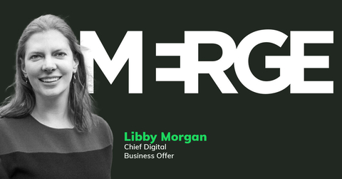 MERGE Appoints Libby Morgan as Agency’s First Chief Digital Business Officer, charged with leading the agency’s award-winning Experience, Engineering and Platforms (EEP) service offering. (Photo: Business Wire)