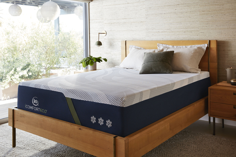 Serta iComfortECO is the next generation of the Serta iComfort line, first introduced to the market in 2011 and last updated in 2019. The new collection features the comfort, support, and cooling that iComfort is known for, while incorporating more sustainable materials. (Photo: Business Wire)