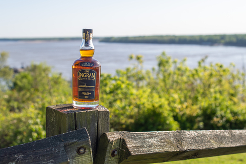 Looking out over the Mississippi River above Ingram River Aged's new home of Columbus, Kentucky. (Photo: Business Wire)