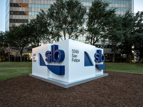 The exterior of the SLB corporate headquarters, Houston. (Photo: Business Wire)