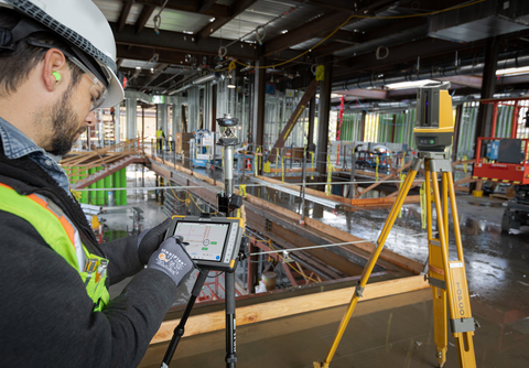 Topcon introduces Digital Layout, a simple, easy-to-use building construction software to enable more contractors to adopt a digital layout workflow for increased efficiency, accuracy, and productivity. (Photo: Business Wire)