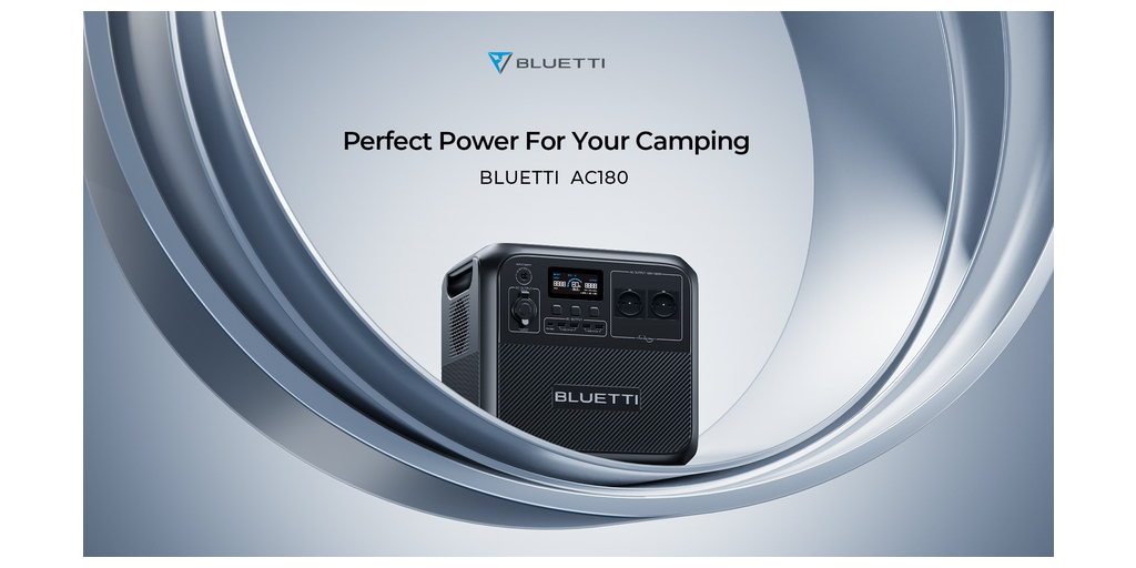 BLUETTI's latest AC180 Portable Power Station upgrades off-grid lifestyles  with new tech, app control, more