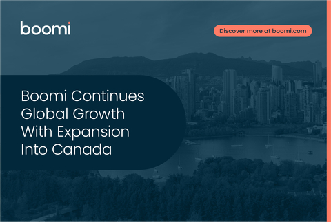 original Boomi Continues Global Growth With Expansion Into Canada (Photo: Business Wire)