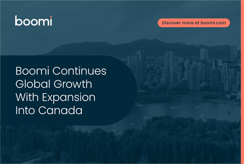 Boomi Continues Global Growth With Expansion Into Canada (Photo: Business Wire)