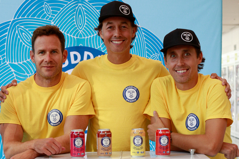 Buddha Brands founders (left to right): Mark Cigos, Michael Magnone and Christopher Magnone. (Photo: Business Wire)