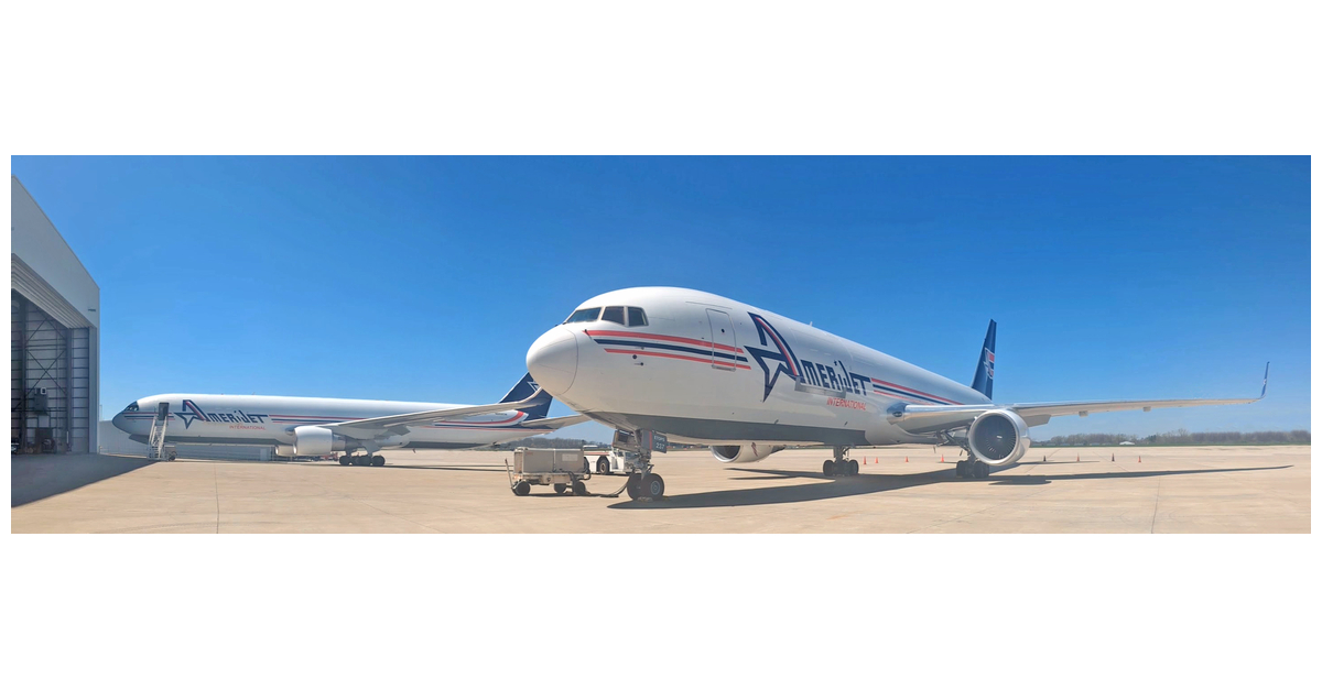 ATSG Celebrates First Boeing Converted Freighter Delivered to LongTime Customer Amerijet