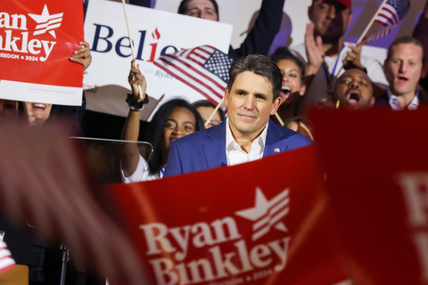 Ryan Binkley announces his candidacy for President of the United States. (Photo: Business Wire)