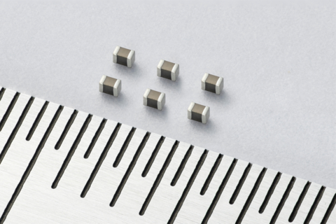 Kyocera’s New 0201 MLCCs (Scale: 0.5mm) (Photo: Business Wire)