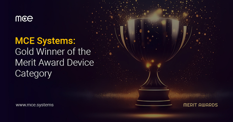 MCE Systems. Gold Winner of the Merit Award Device Category (Graphic: Business Wire)