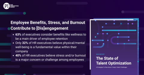 Employee Benefits, Stress, and Burnout Contribute to [Dis]engagement (Photo: Business Wire)