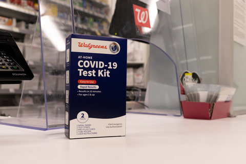 Walgreens brand at-home COVID-19 tests provide an affordable option and are available with a deeper discount on Seniors Day. Walgreens pharmacy team members are available to help customers use their pharmacy benefits to get over-the-counter test kits through their insurance. (Photo: Business Wire)