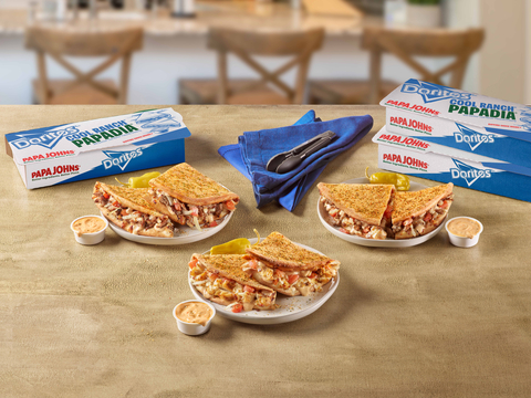 The new Doritos® Cool Ranch® Papadia, available in chicken, beef and steak. (Photo: Business Wire)