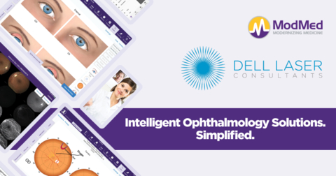 Dell Laser Consultants chooses award-winning ModMed Ophthalmology software suite and billing solutions (Graphic: Business Wire)