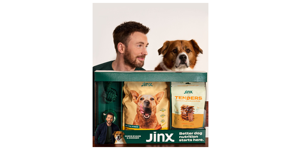 Jinx and Chris Evans Partner to Create The Dog Dream Box