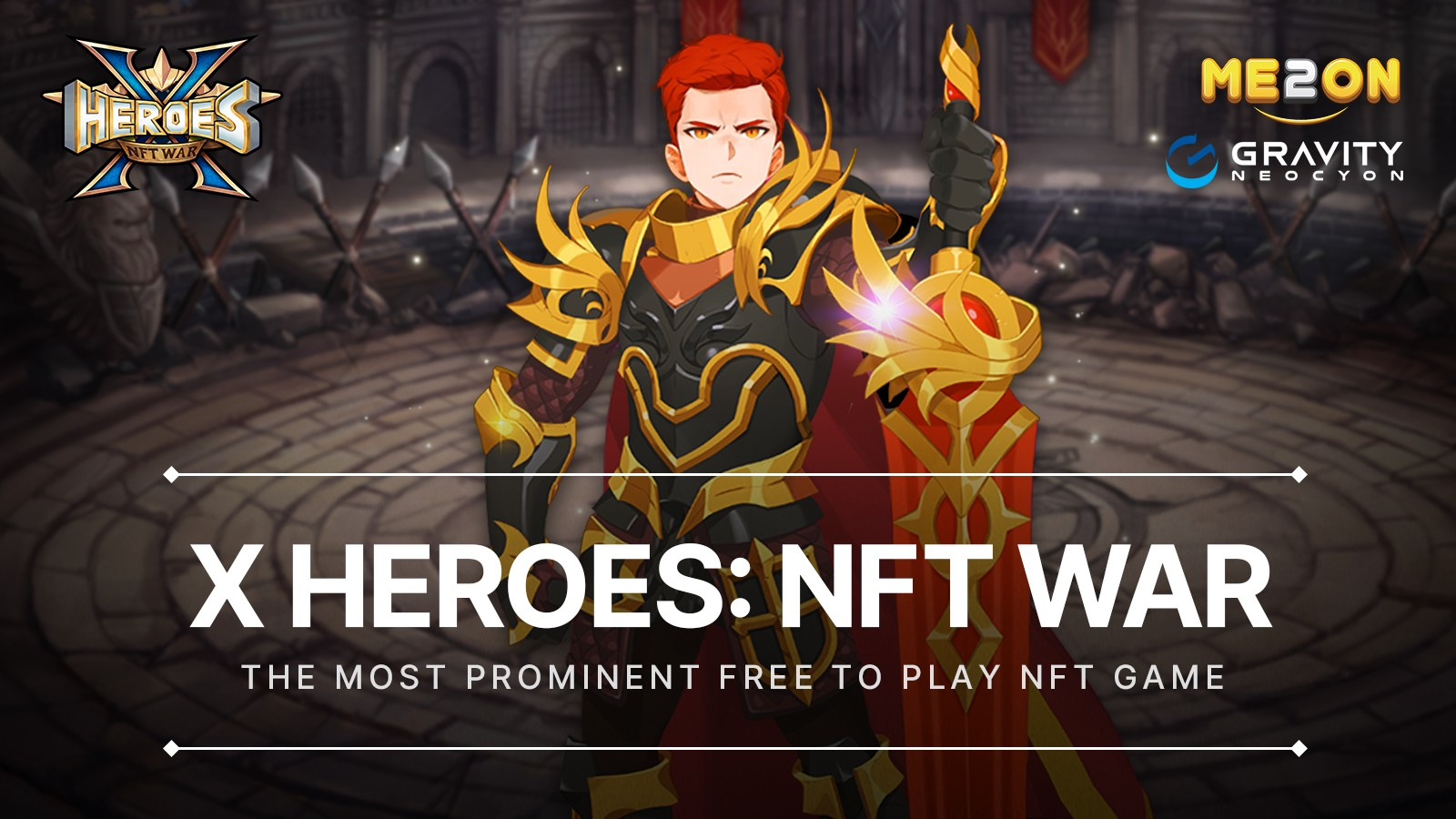 Gravity Neocyon Completed Official Global Launching of X Heroes: NFT War  with P2E System Applied