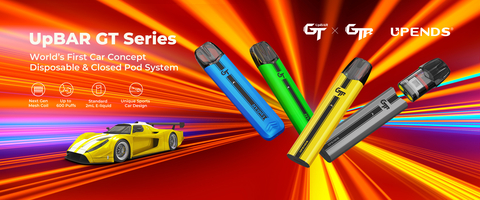 original UpBAR GT Series - World's First Car Concept Disposable & Closed Pod System (Photo: Business Wire)