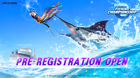 World Fishing Championship, the first fishing game on WEMIX PLAY, started its global pre-registration on May 25th (Graphic: Wemade)