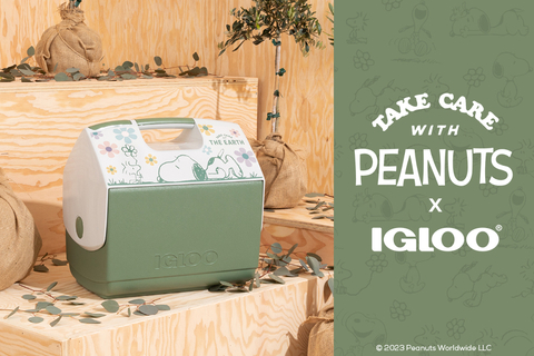 Igloo Expands Eco Collection With New Recycled Coolers, Including Peanuts and Parks Project Collaborations (Photo: Business Wire)