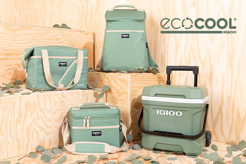 In honor of Earth Month, Igloo released a new compact ECOCOOL roller cooler to expand its extensive lineup: the ECOCOOL Latitude 16-Quart Roller, $44.99. (Photo: Business Wire)