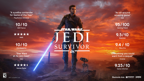 Electronic Arts Inc. - Star Wars Jedi: Survivor™ Now Available on PlayStation  5, Xbox Series X|S and PC