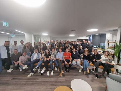 original The monday.com UK team. (Photo: Business Wire)