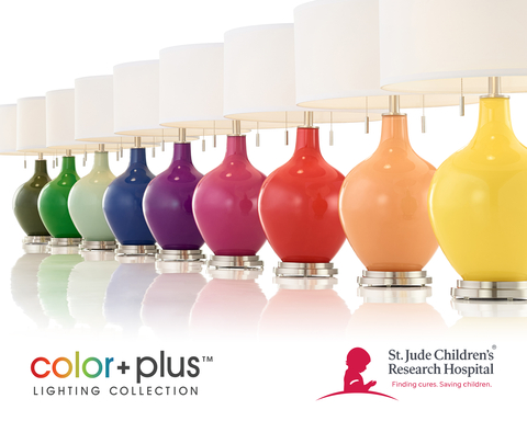 Ten percent of all purchases from Color Plus custom lighting collection in May and June benefit the My St. Jude Family campaign and St. Jude Children’s Research Hospital®. (Photo: Business Wire)