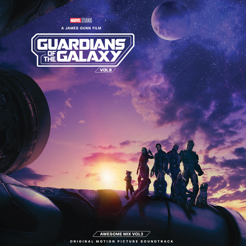 Guardians of the Galaxy Vol. 3: Awesome Mix Vol. 3 vinyl cover (Graphic: Disney Music Group)